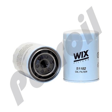 51182 Filtro Wix Aceite Automotriz Roscado B7042 P550934 LF3369