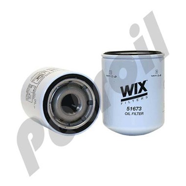 51673 Filtro Wix Aceite Roscado BD7166 P550973 LF3622 ML3690Â