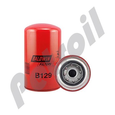 B129 Filtro Baldwin Aceite Roscado