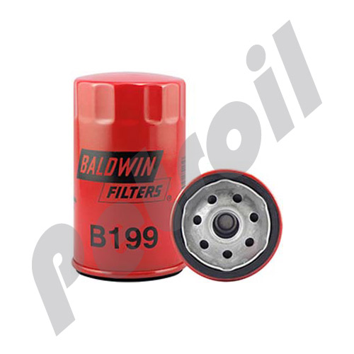 B199 Filtro Baldwin Automotriz Aceite Roscado 51347 P552849 P555522 ...