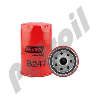 B247 Filtro Baldwin Aceite Roscado
