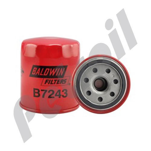 B7243 Filtro Aceite Baldwin Roscado Mitsubishi MD352626 LF3462 P550162 ...