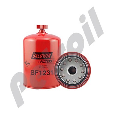 BF1231 Filtro Baldwin Combustible (Diesel) Spino