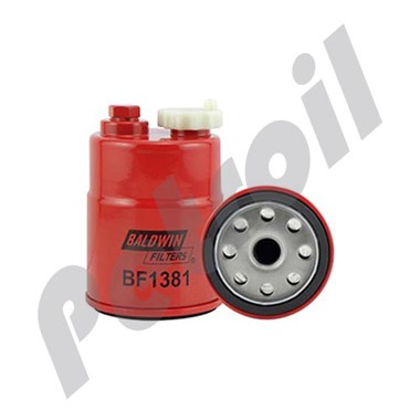 BF1381 Filtro Baldwin Combustible Roscado (Diesel)