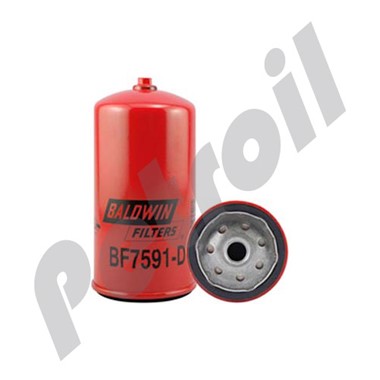 BF7591-D Filtro Baldwin Combustible Roscado (Diesel)