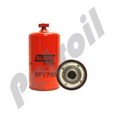 BF7759 Filtro Baldwin Auto Gas Elemento (Combustible)