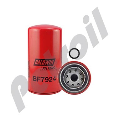BF7924 Filtro Baldwin Combustible Roscado (Diesel)