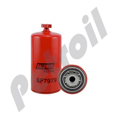 BF7979 Filtro Baldwin Combustible Roscado (Diesel)