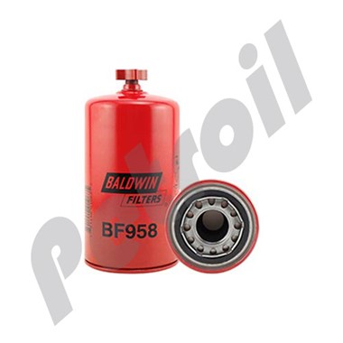 BF958 Filtro Baldwin Automotriz Combustible(Gas) Elemento