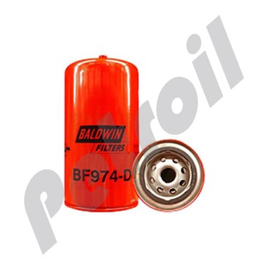 BF974-D Filtro Baldwin Combustible(Diesel) Roscado