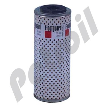 FF103 Fleetguard Cartucho de filtro de combustible de metal  Cummins 146823; Euclid 9044268; GMC 5574508 PF902 P550540 3