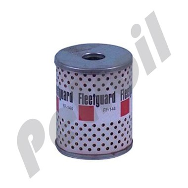 FF144 Fleetguard Cartucho de filtro de combustible de metal Ford  E1ADDN-99162-B2; Hyster 985220; Perkins 30497; Timberjack 4