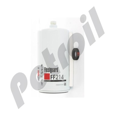 FF214 Filtro Combustible Fleetguard c/drenaje Deutz 2133558  2133943 Iveco Secundario BF587 P550587 33373