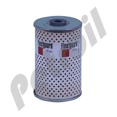 FF225 Fleetguard Cartucho de filtro de combustible de metal  Komatsu 611-073-6130 PF963 P550861 33112