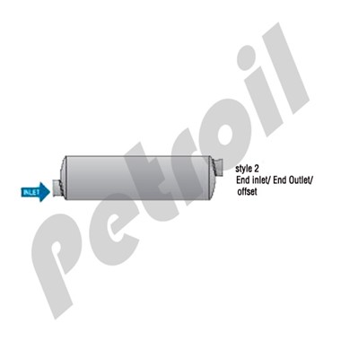 M101168 Donaldson Muffler (Silenciador)