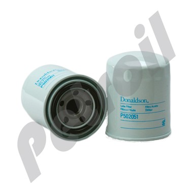 P502051 Donaldson Filtro Aceite Flujo Total BLUE B161-S LF3776 51344  PH2808