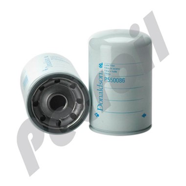 P550086 Donaldson Filtro Aceite Roscado Flujo Completo