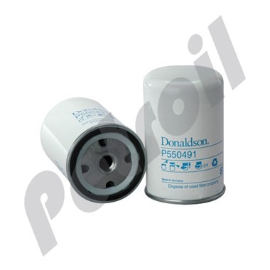 P550491 Donaldson Filtro Combustible Primario Roscado