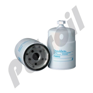 P550553 Donaldson Filtro Combustible/Separador de Agua Roscado
