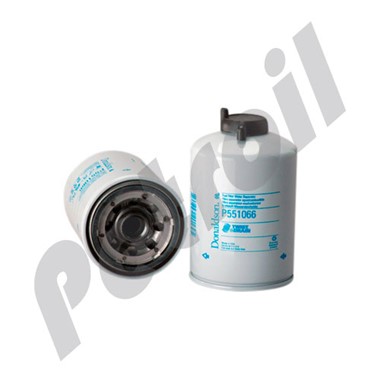 P551066 Donaldson Filtro Combustible/Separador de Agua Roscado