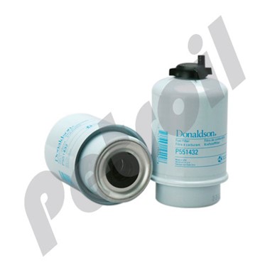 P551432 Donaldson Filtro Combustible/Separador de Agua t/Cartucho