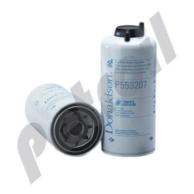 P553207 Donaldson Filtro Combustible/Separador de Agua Roscado