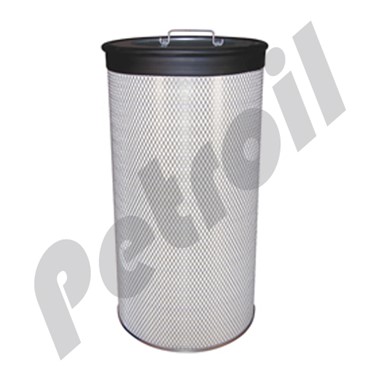 PA3806 Filtro Aire Baldwin Externo tipo Cartucho con asa  Compresores Ingersoll Rand 36864361 P607369 46791