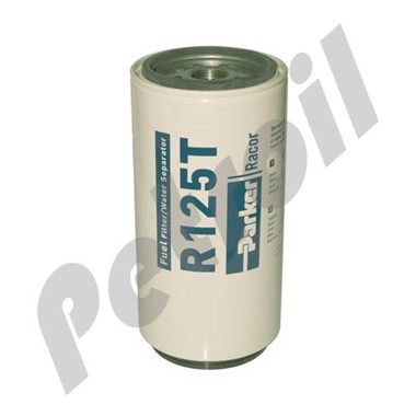 R125T Elemento RACOR Filtro/Separador Spin On 10 micrones  compatible con series 300 400 600 700